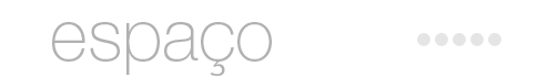 Etiqueta espaço